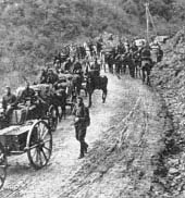 Wojska niemieckie za zgodą Bułgarii przemieszczają swoje oddziały przez przełęcz gór Rodopy, do Macedonii i dalej do  Grecji.